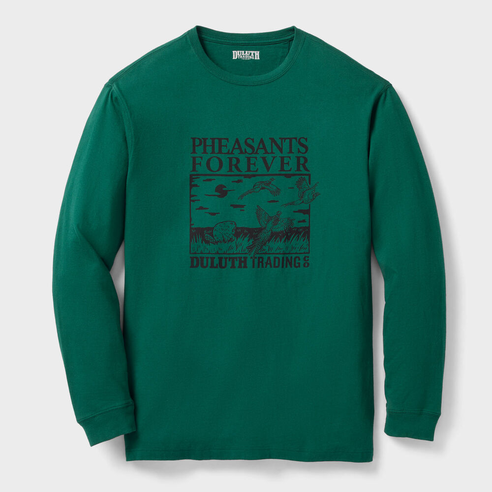 Men's Longtail T Relaxed Fit LS Logo T-Shirt Main Image