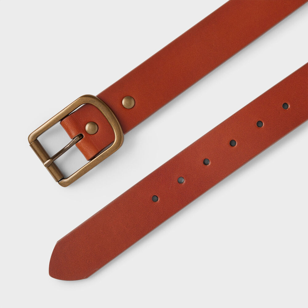 Men's Bull Butt Leather Belt Main Image