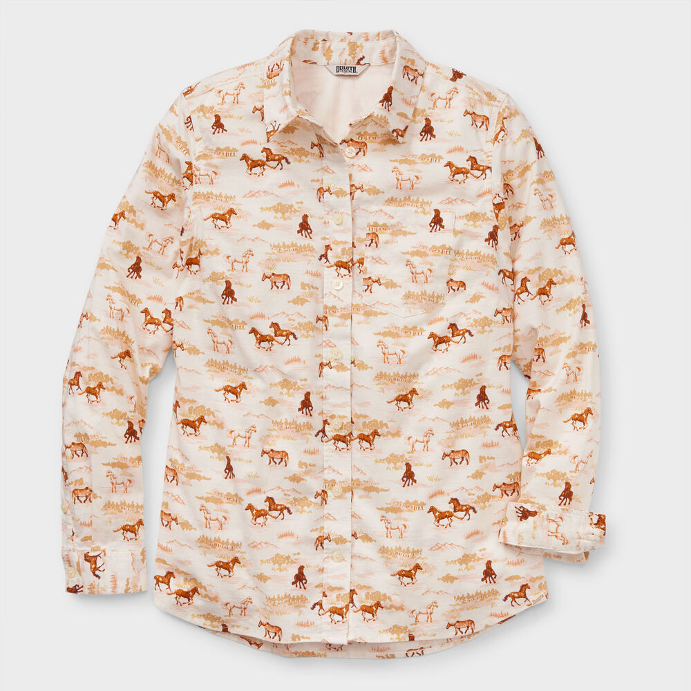 Women's Plus Chick-Nic Long Sleeve Shirt Main Image