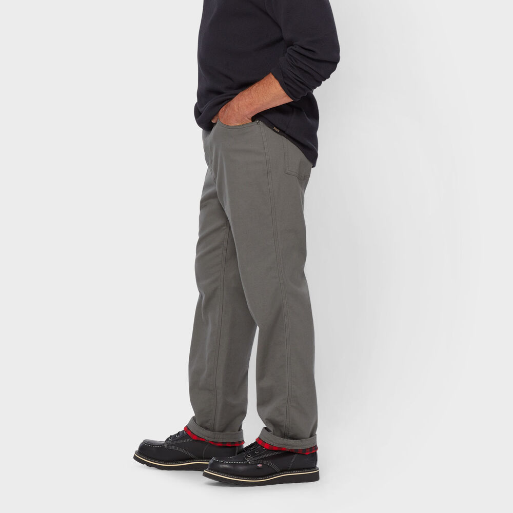 Men's DuluthFlex Fire Hose  Flannel-Lined 5-Pocket Pants Main Image