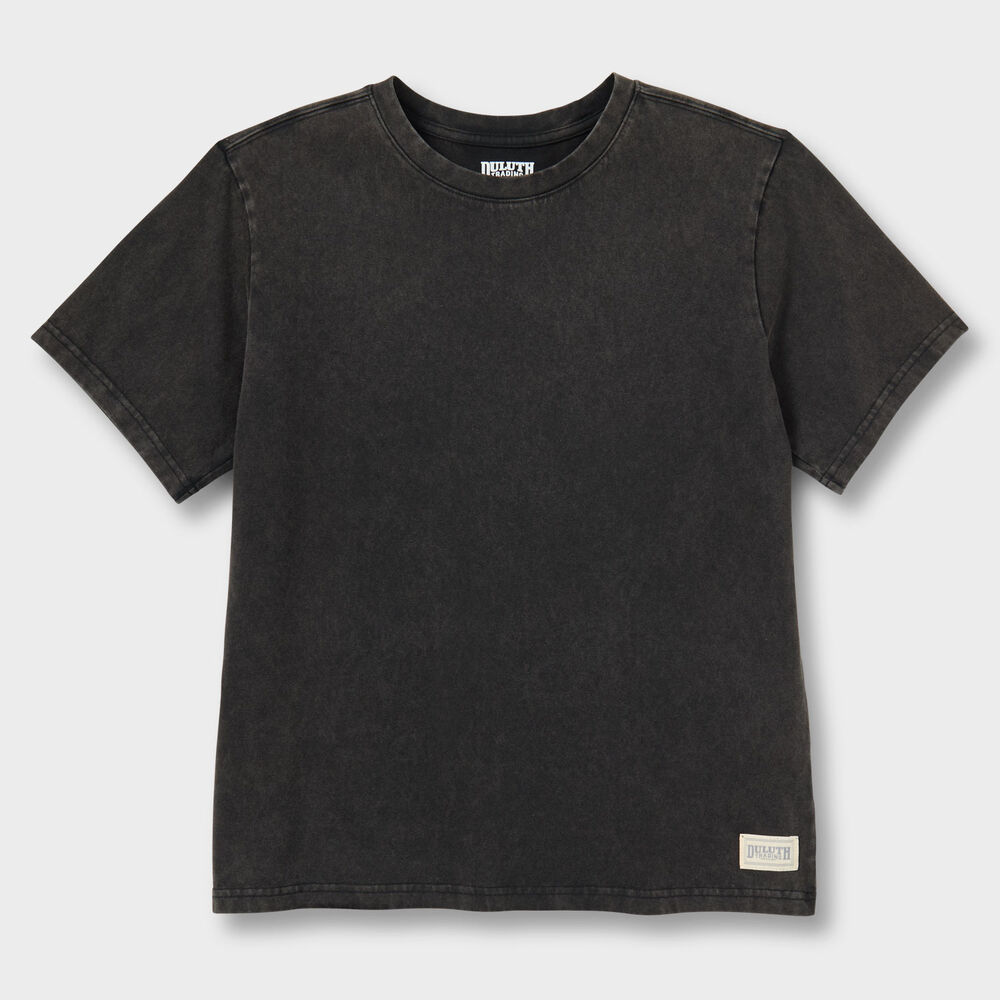 Women's Plus Duluth Heritage Washed Crewneck Tee Main Image