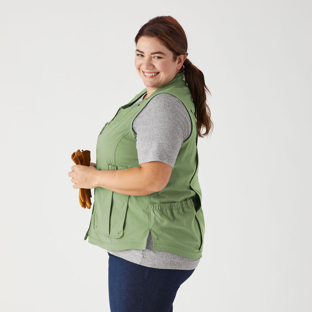 Women's Plus Heirloom Gardening Vest Main Image
