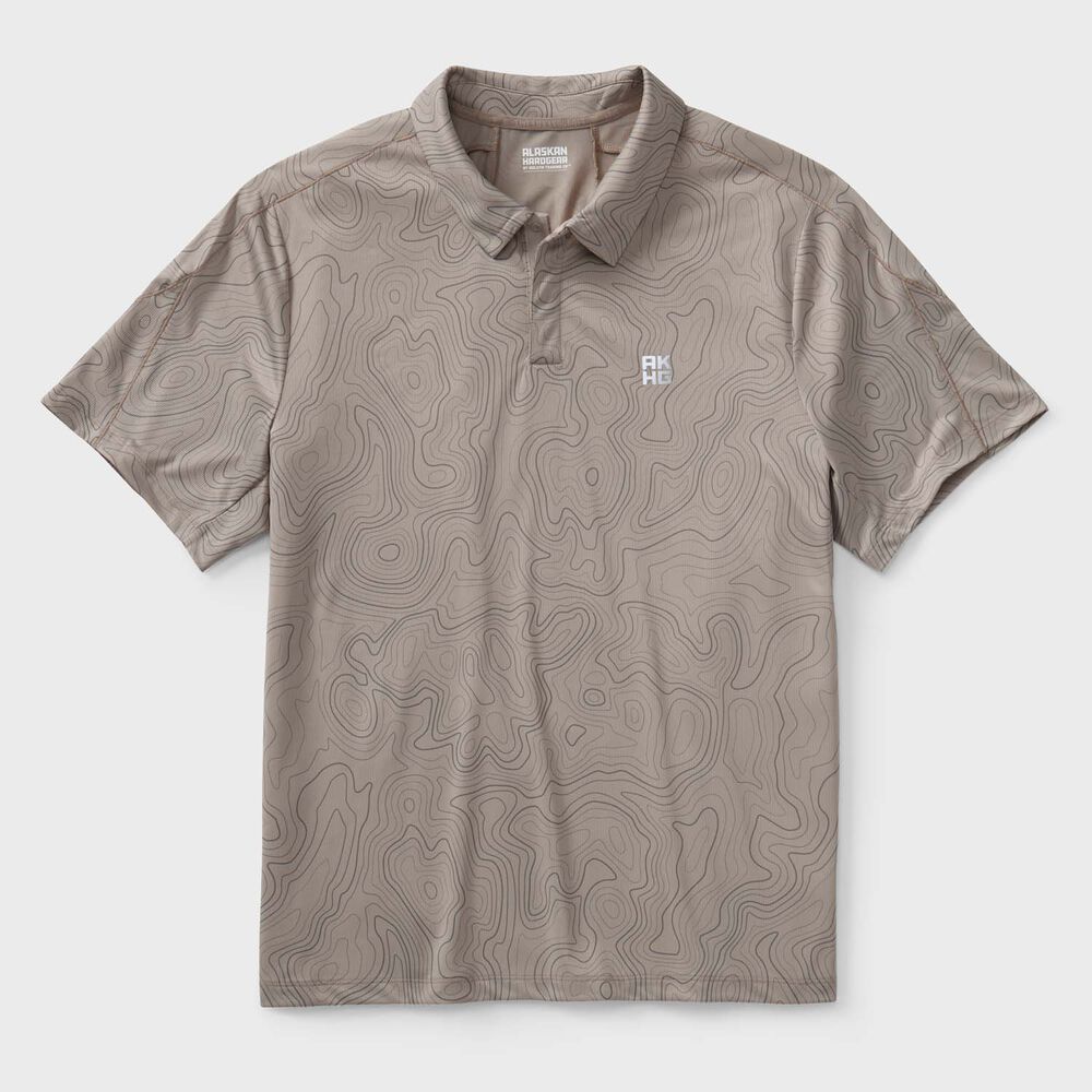 Men's AKHG Tun-Dry Standard Fit Polo GTO SM REG Main Image