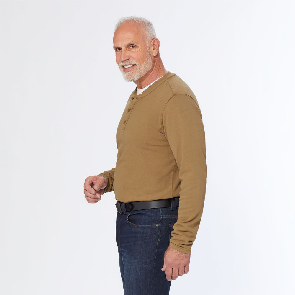 Men's Rugby Knit Henley Main Image