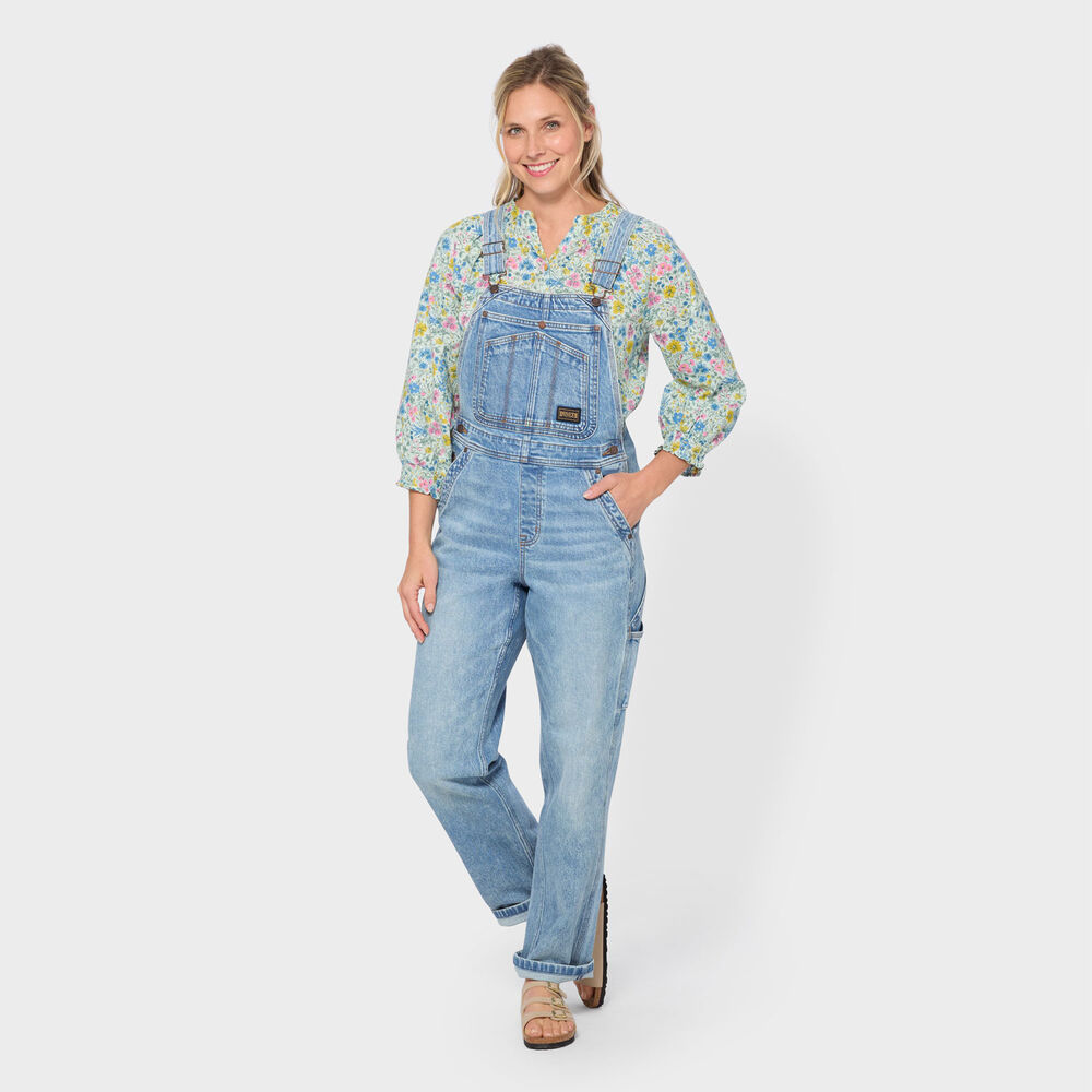 Women's Duluth Heritage Denim Overall Main Image