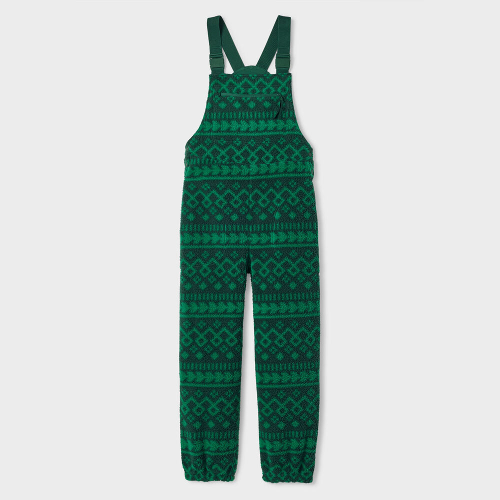 Women's Pile Hi Fleece Overalls PEL SM Main Image