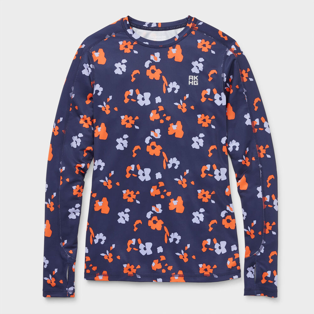 Women's AKHG Boar's Nest Base Layer Crew Shirt Main Image