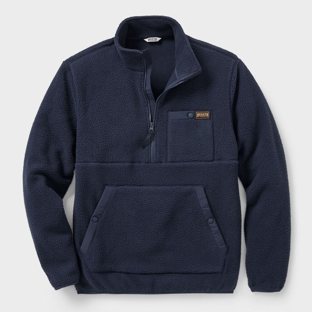 Men's Pile Hi Fleece Half Zip Mock Neck Main Image