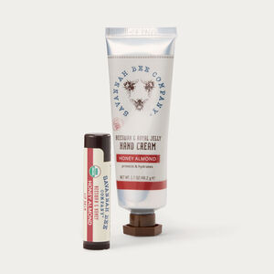 Savannah Bee Hand Cream and Lip Balm Gift Set