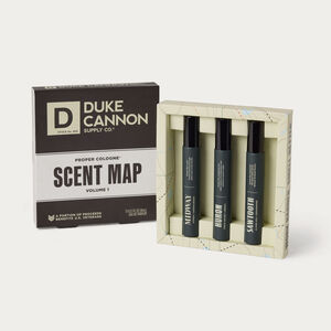 Duke Cannon Proper Cologne Scent Map