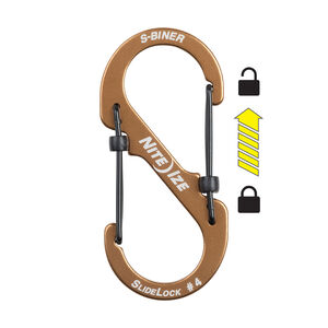 NiteIze S-Biner SlideLock Aluminum #4