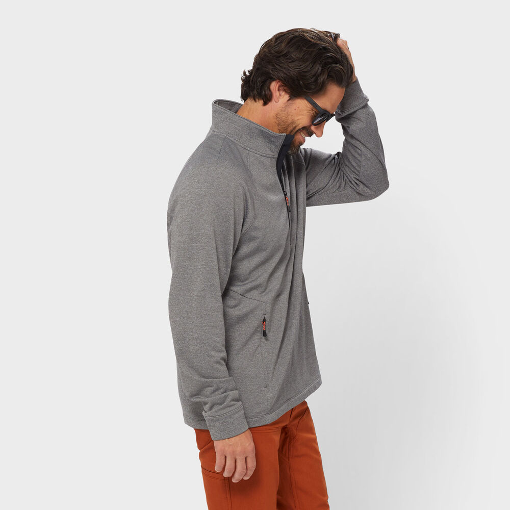 Men's AKHG Crosslayer Fleece 1/4 Zip Mock Main Image