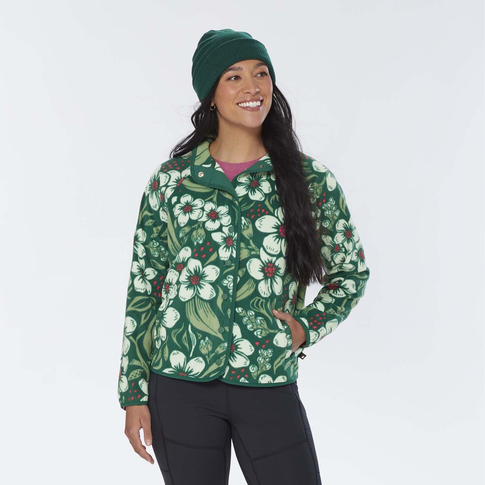 Women's AKHG Thaw Depth Fleece Snap Mock Main Image