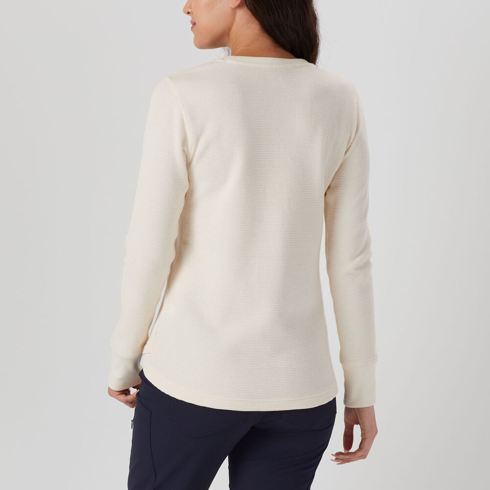 Women's Burly Thermal Long Sleeve Crew Main Image
