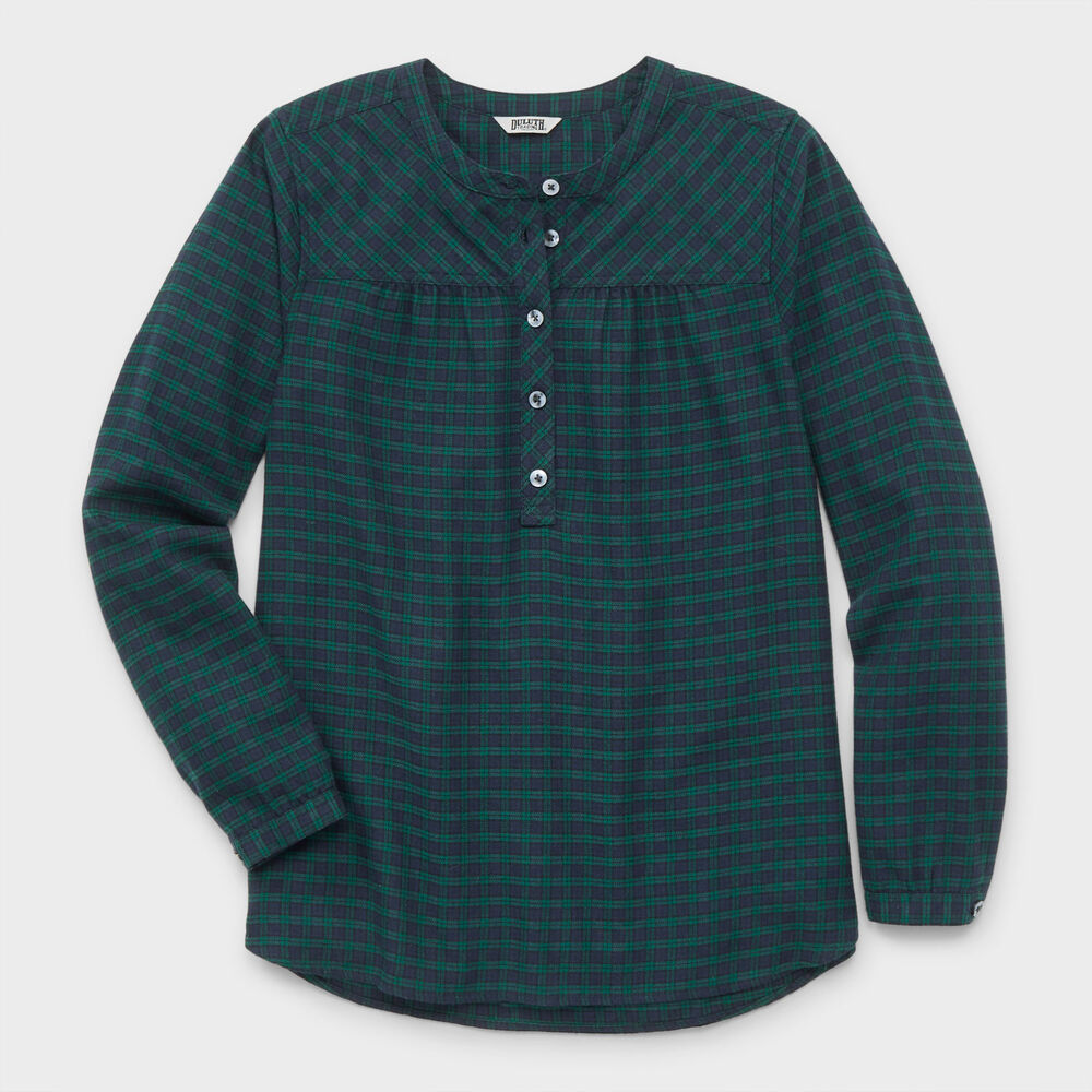 Women's Seawool Lightweight Flannel Blouse Main Image