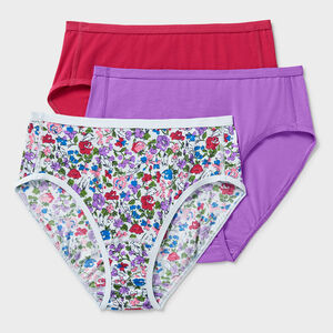 Women's Plus Free Range Organic Cotton Briefs 3-Pack