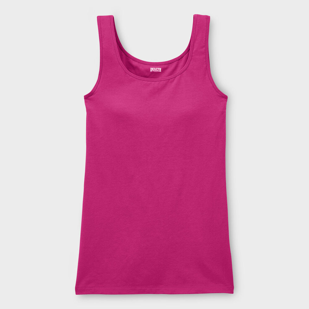 Women's No-Yank Wireless Built-In Bra Tank Main Image