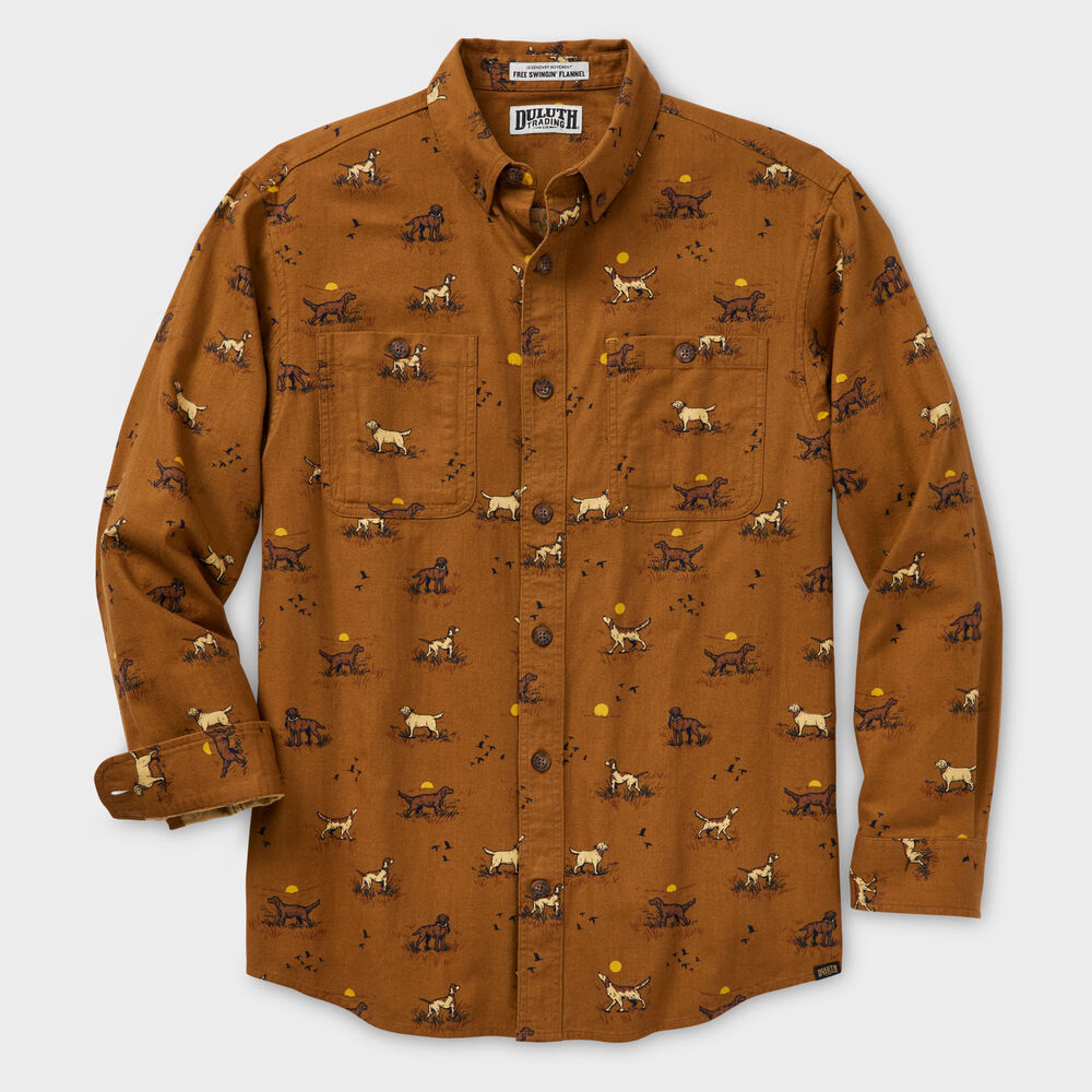 Men's Free Swingin' Flannel Relaxed Fit Shirt Main Image