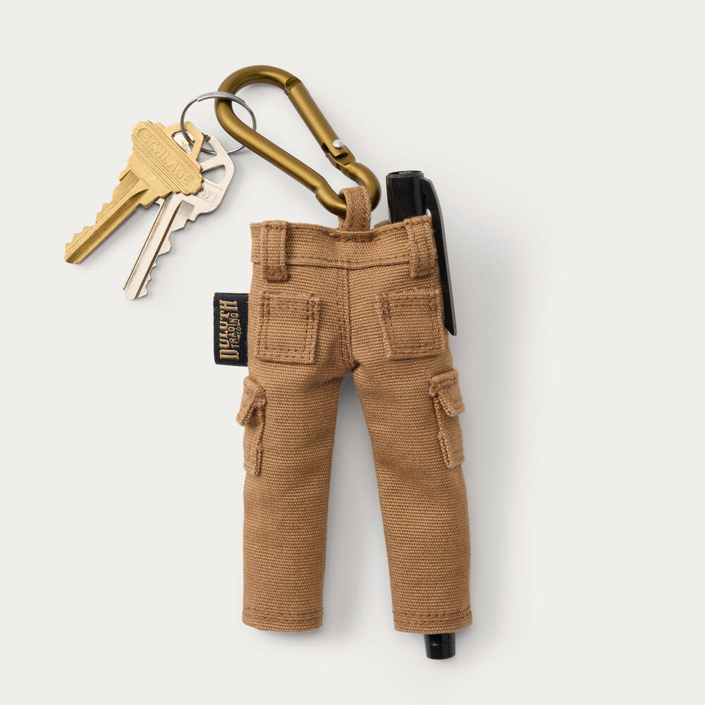 Duluth Fire Hose Tiny Pants Keychain Main Image