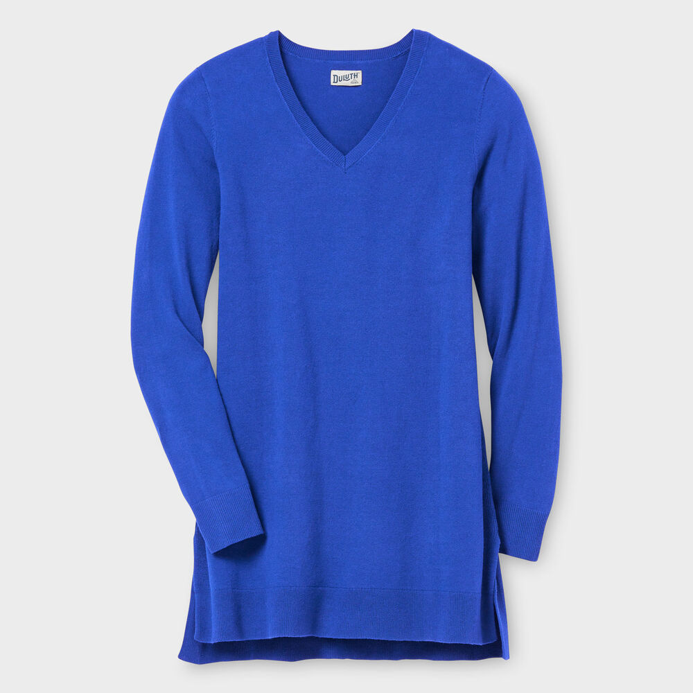 Women's Shiftless V-Neck Tunic Sweater Main Image