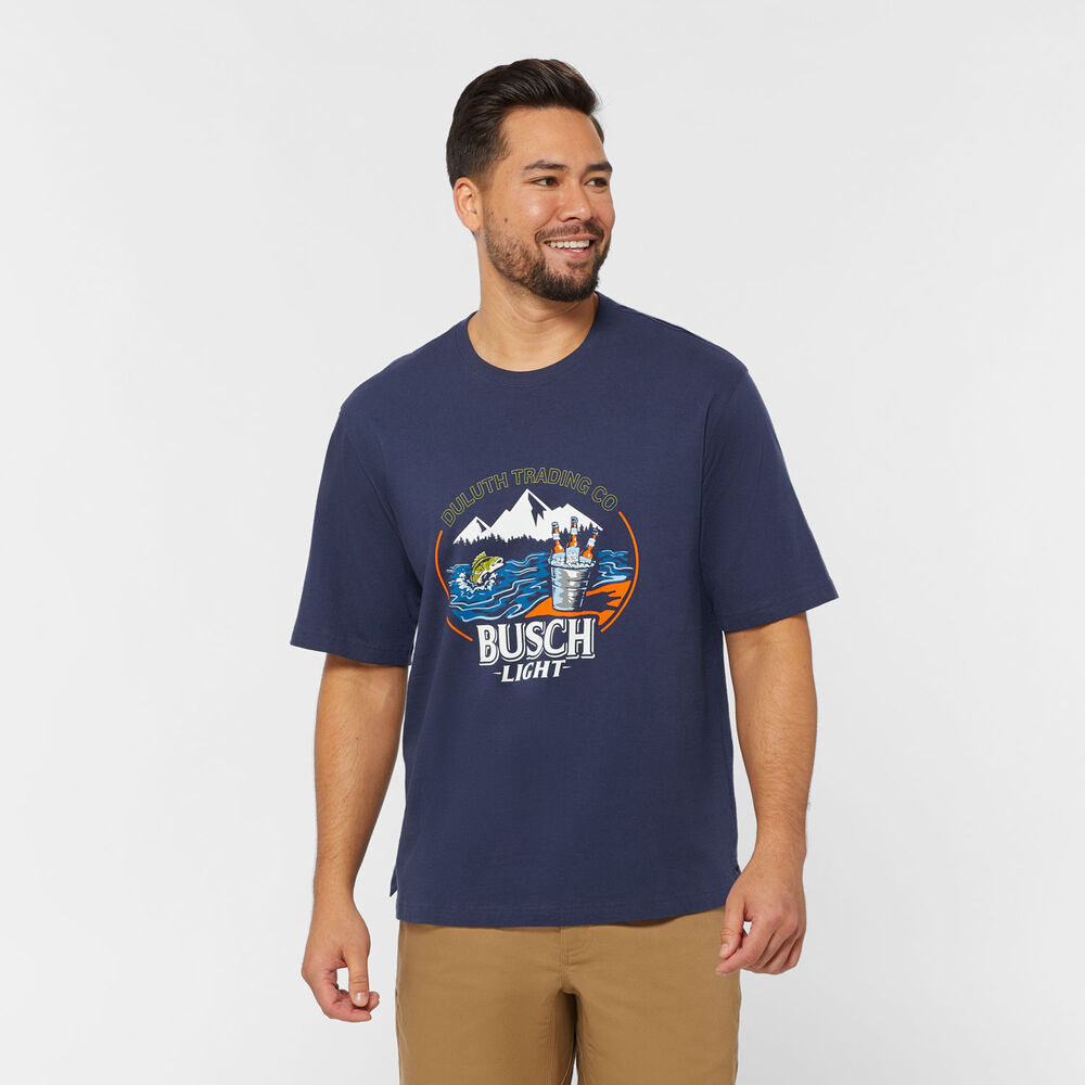 Men's Un-Longtail T Relaxed Fit Short Sleeve Logo T-Shirt Main Image