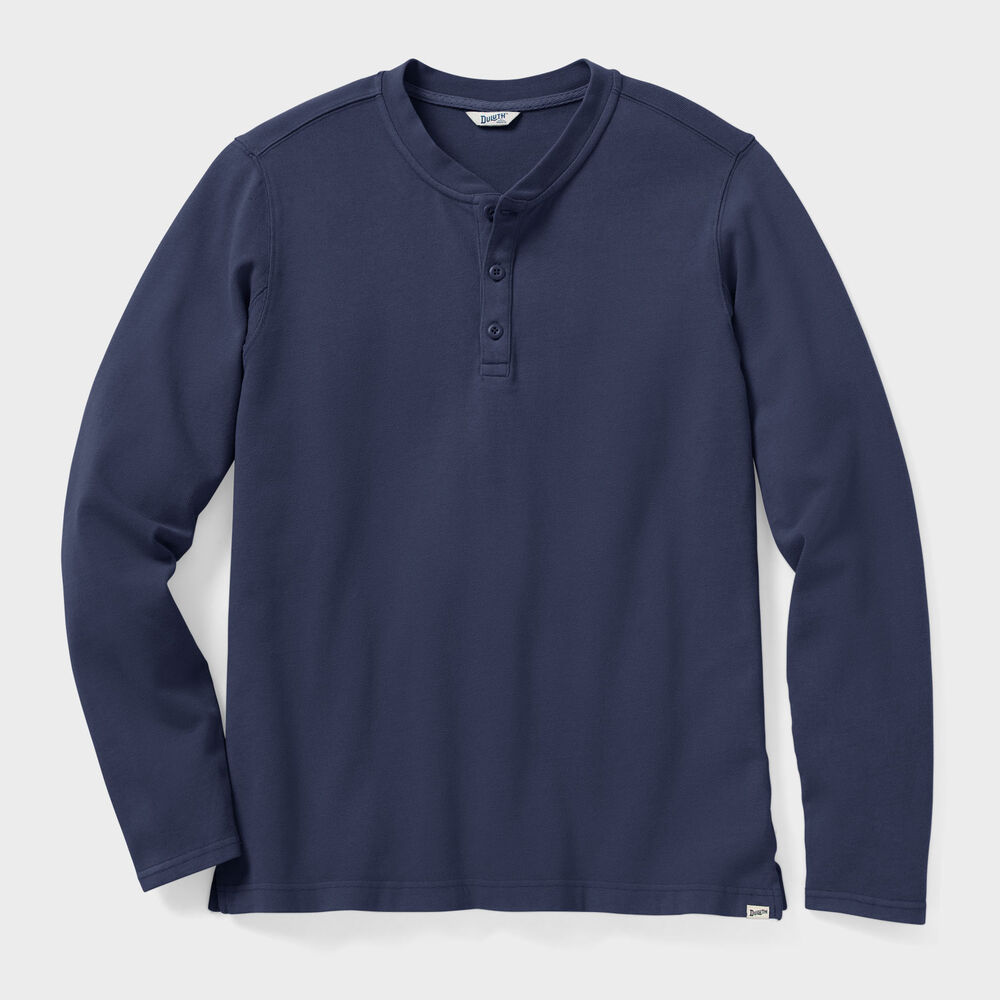Men's Rugby Knit Henley Main Image