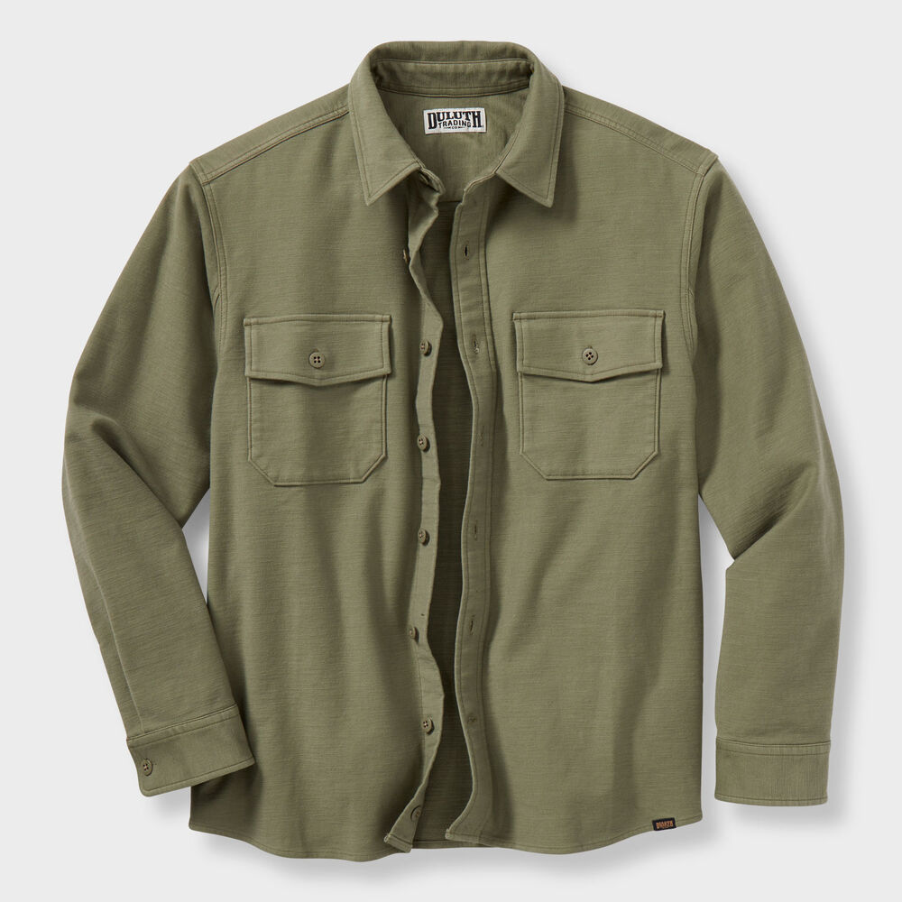 Men's Officer's Slub Sateen Shirt Jac Main Image