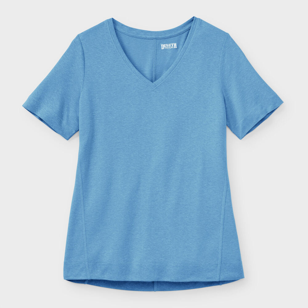 Women's Hemp Knit Short Sleeve Tee Main Image