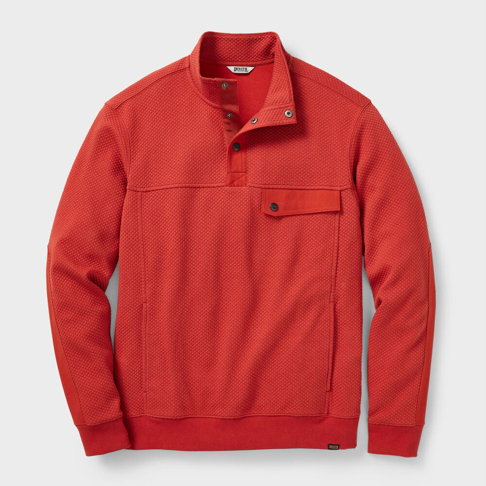 Men's AirLoc Snap Neck Pullover Main Image
