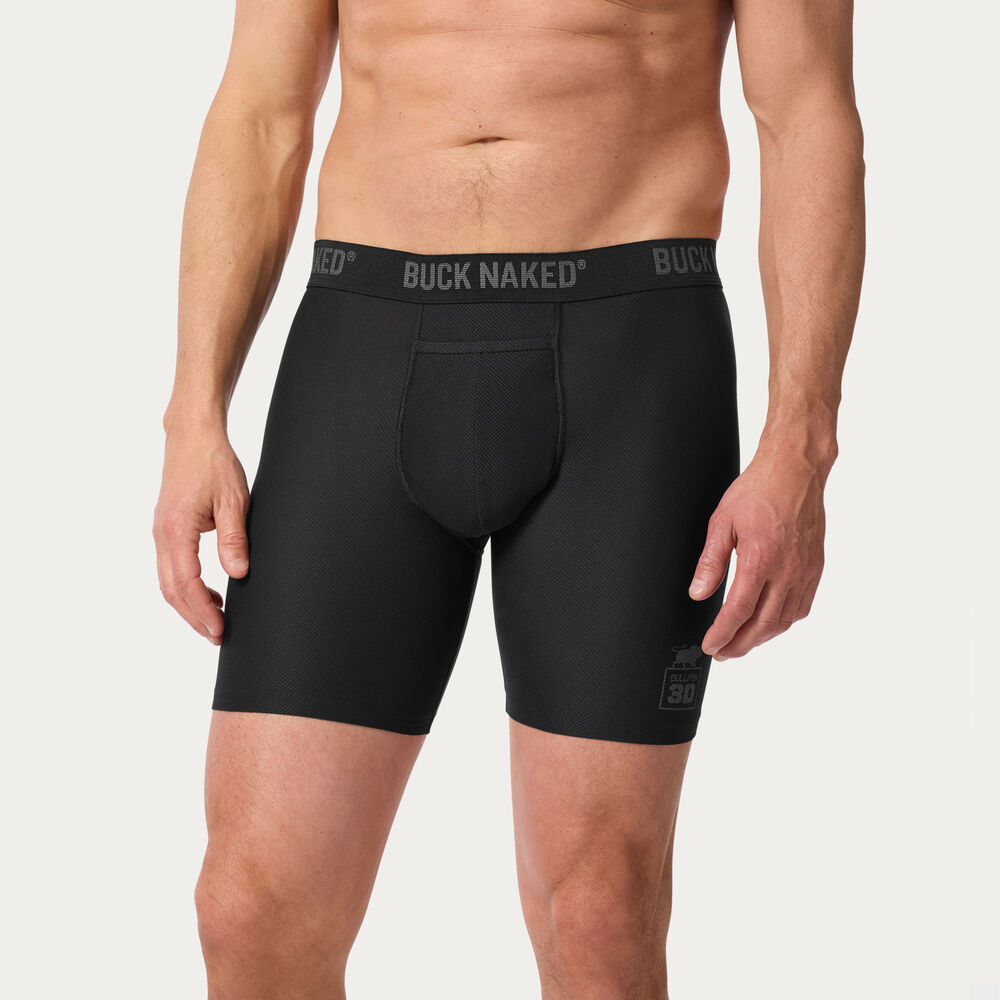 Men's Buck Naked Bullpen 3D Boxer Briefs Main Image