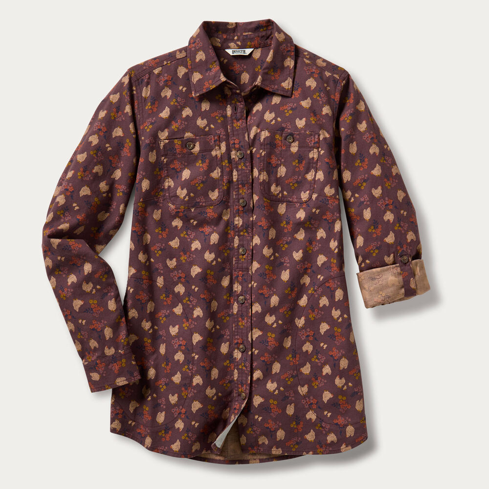 Women's Free Swingin' Flannel Tunic Main Image