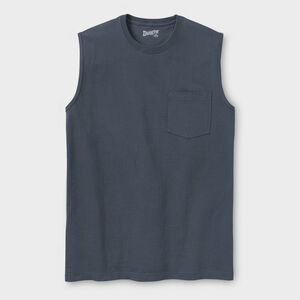 Men's Longtail T Standard Fit Sleeveless Pocket Crew
