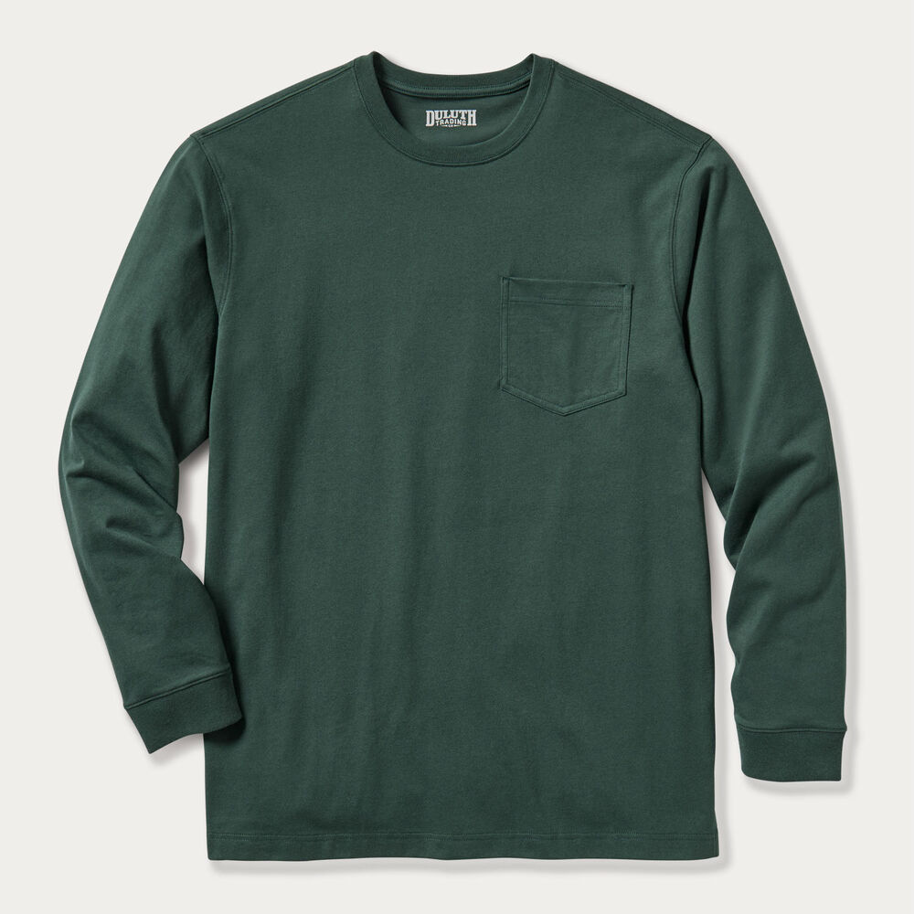 Men's Longtail T Relaxed Fit Long Sleeve Pocket Crew Main Image