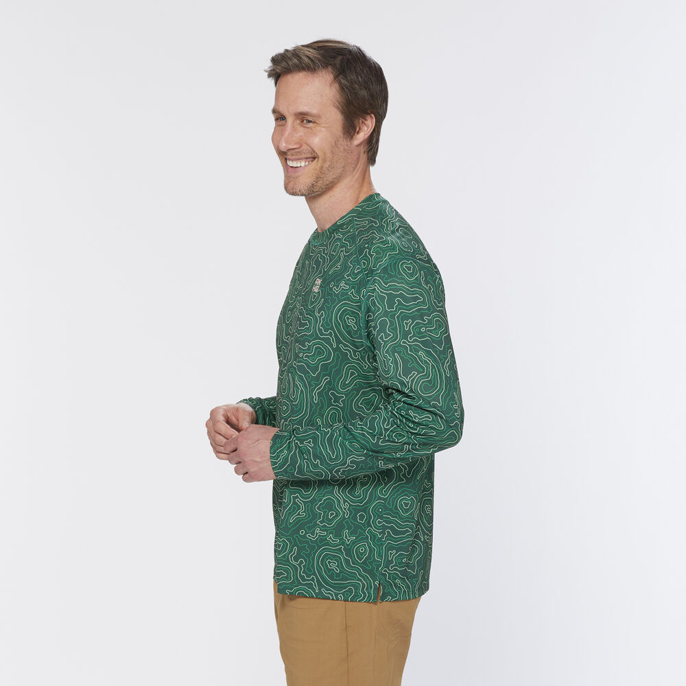 Men's AKHG Tun-Dry Relaxed Fit Long Sleeve Shirt Main Image