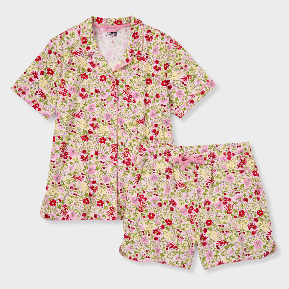 Women's Cotton Knit Printmaker Pajama Set Main Image