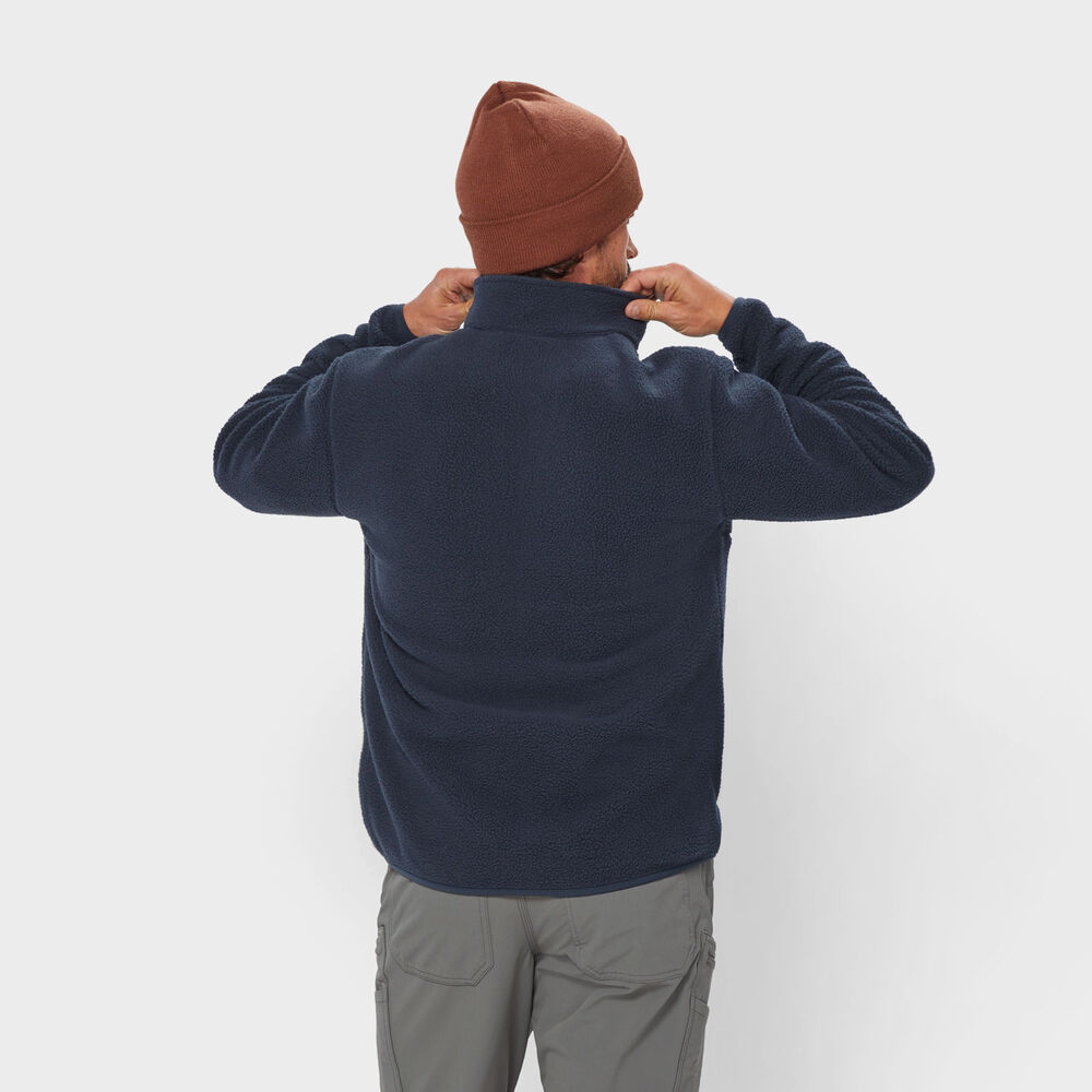 Men's Pile Hi Fleece Half Zip Mock Neck Main Image