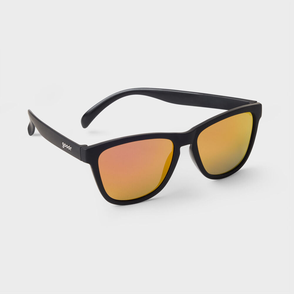 goodr OG - Whiskey Shots with Satan Sunglasses BLK Main Image