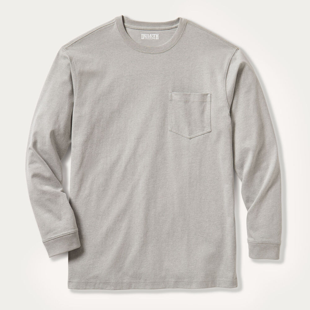 Men's Longtail T Relaxed Fit Long Sleeve Pocket Crew Main Image