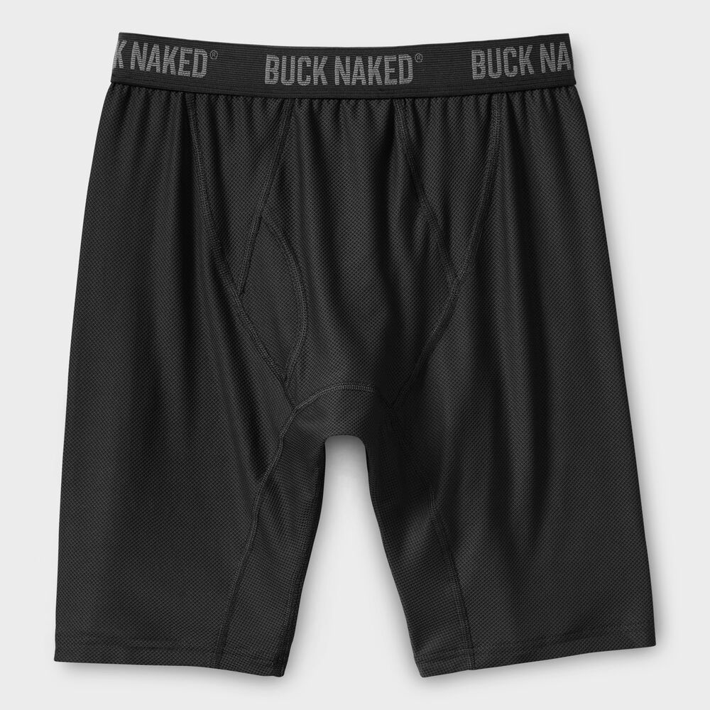 Men's Buck Naked Extra Long Boxer Briefs Main Image