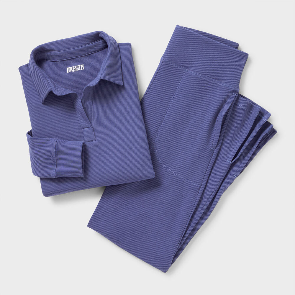 Women's Plus Dang Soft Rib Sleep Set Main Image