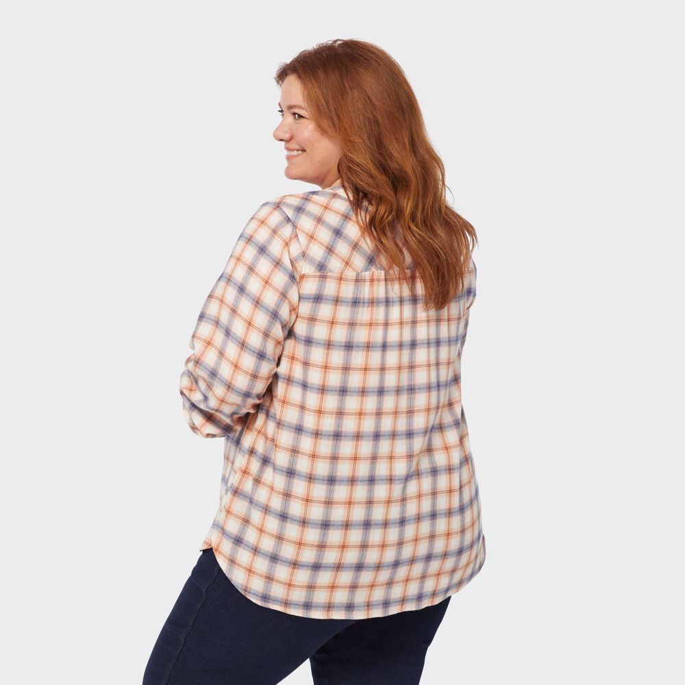 Women's Plus Seawool Lightweight Flannel Blouse Main Image