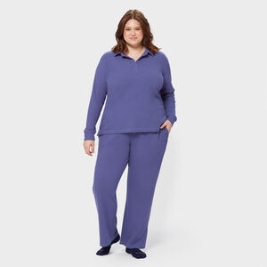 Women's Plus Dang Soft Rib Sleep Set