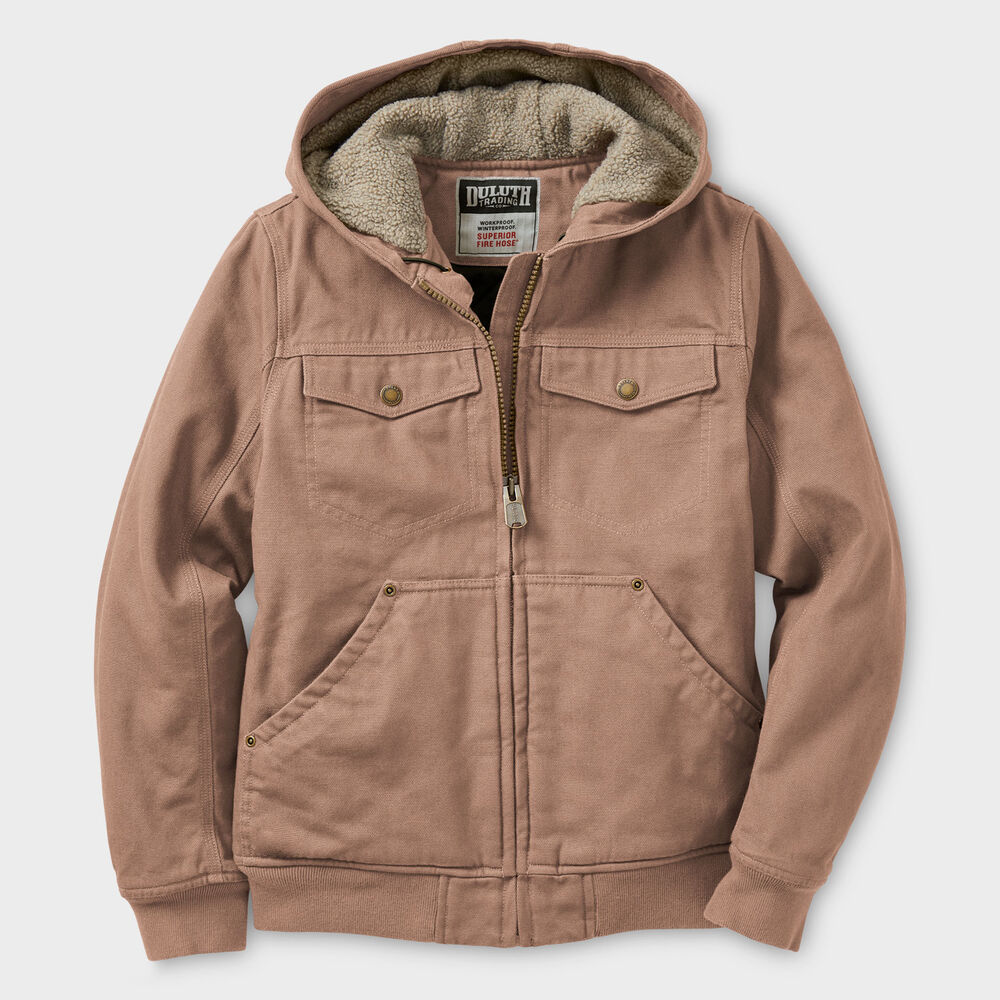 Women's Superior Fire Hose Insulated Hooded Jacket Main Image