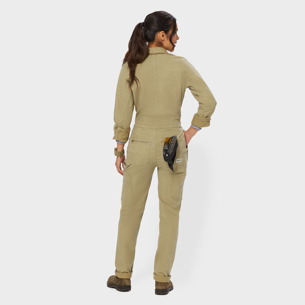 Women's VintageFlex Fire Hose Straight Leg Coveralls Main Image