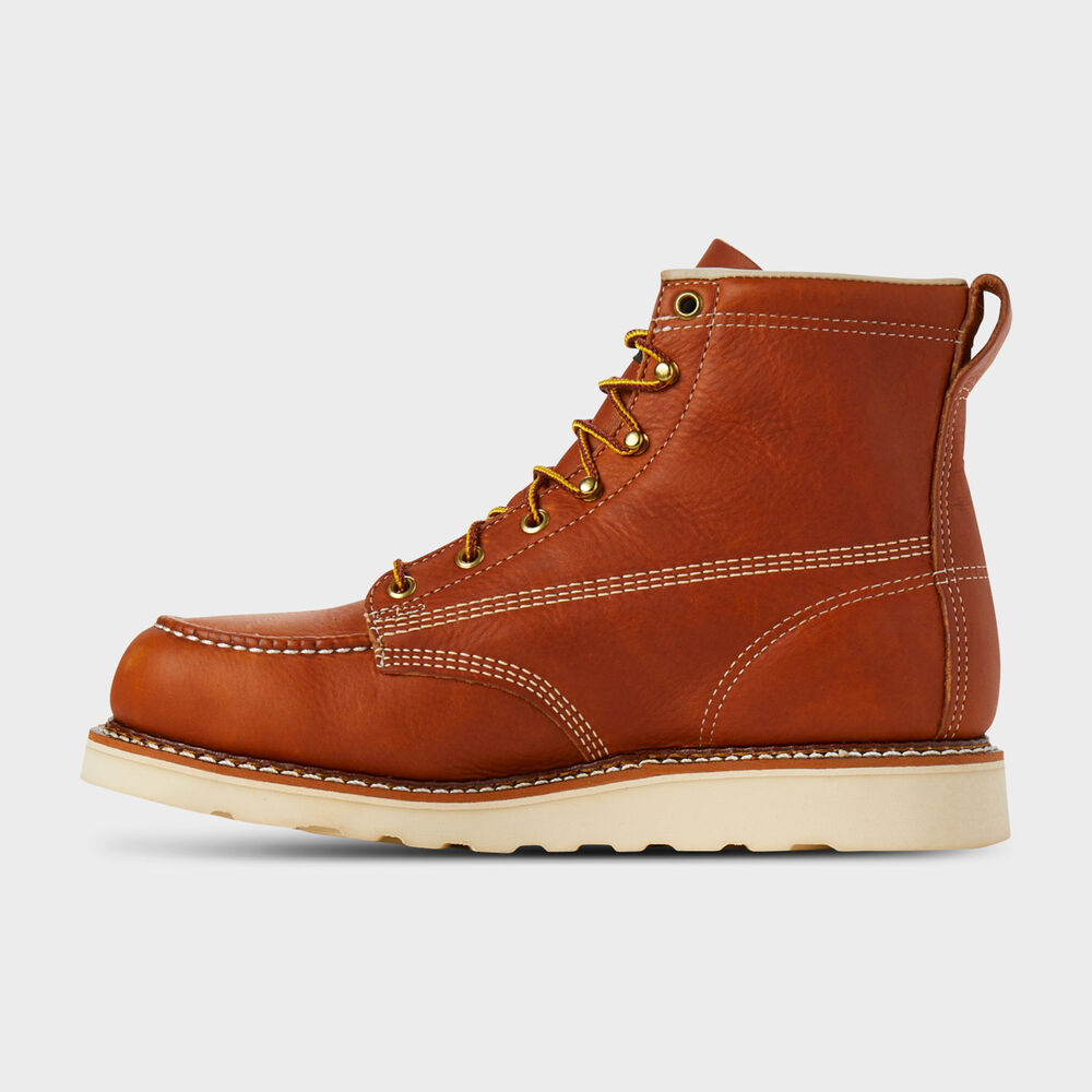 Men's Thorogood 6'' Steel Toe Moc-Toe Boots Main Image
