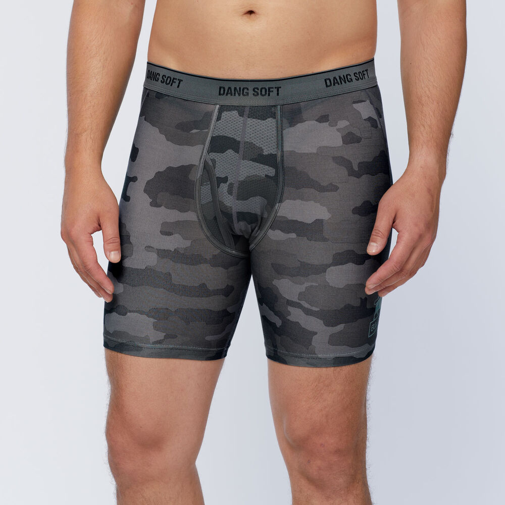 Men's Dang Soft Pattern Bullpen Boxer Briefs Main Image