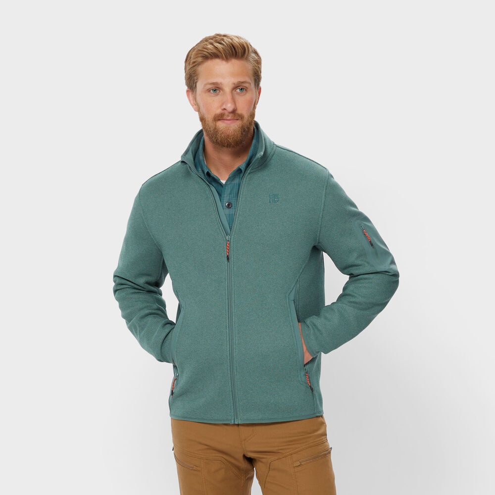 Men's AKHG Graveltec Standard Fit Full Zip Mock Main Image