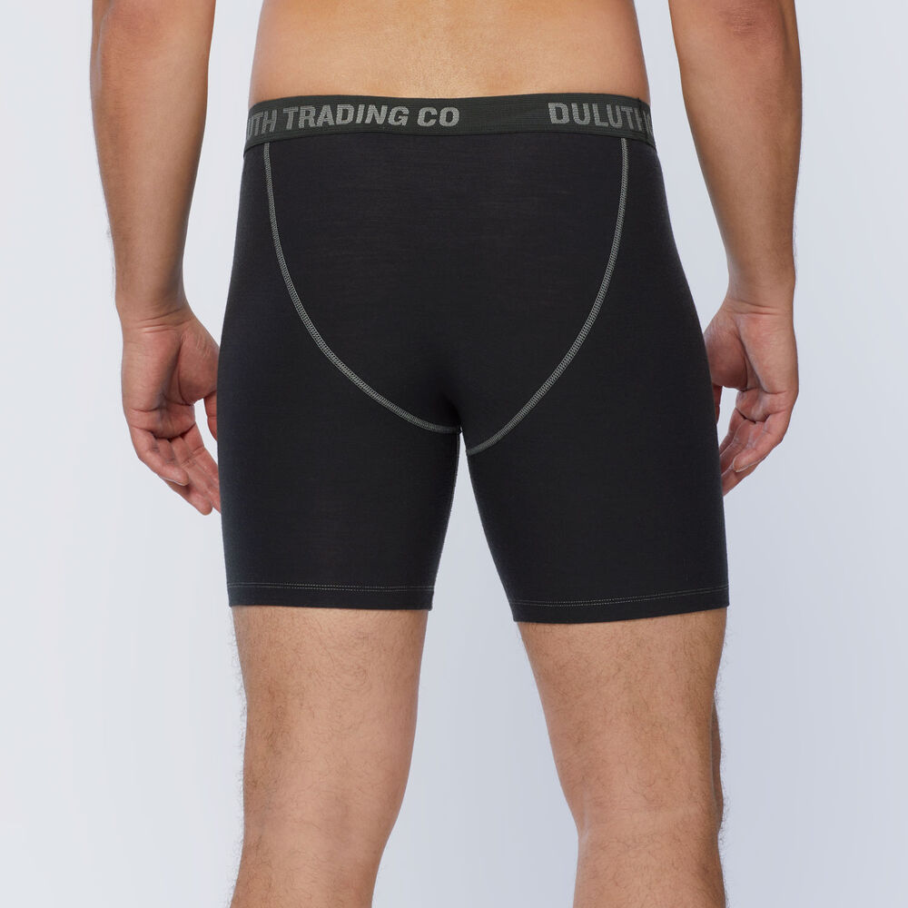 Men's Wickerino Wool Bullpen Boxer Briefs Main Image