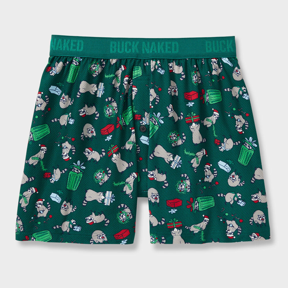 Men's Buck Naked Pattern Boxers Main Image