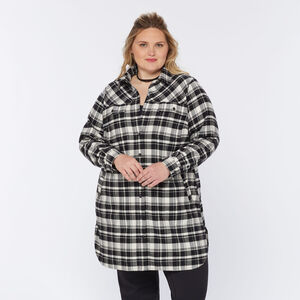 Women's Plus Folklore Flannel Duster